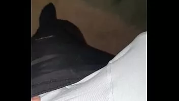 I get so fucking horny touching myself up in these tracksuit bottoms