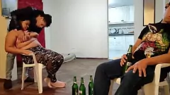 play Rogacz mąż patrzy, jak rucham jego pulchną blond żonę