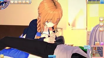 La milf hentai con curvas lisa invita a un chico al apartamento